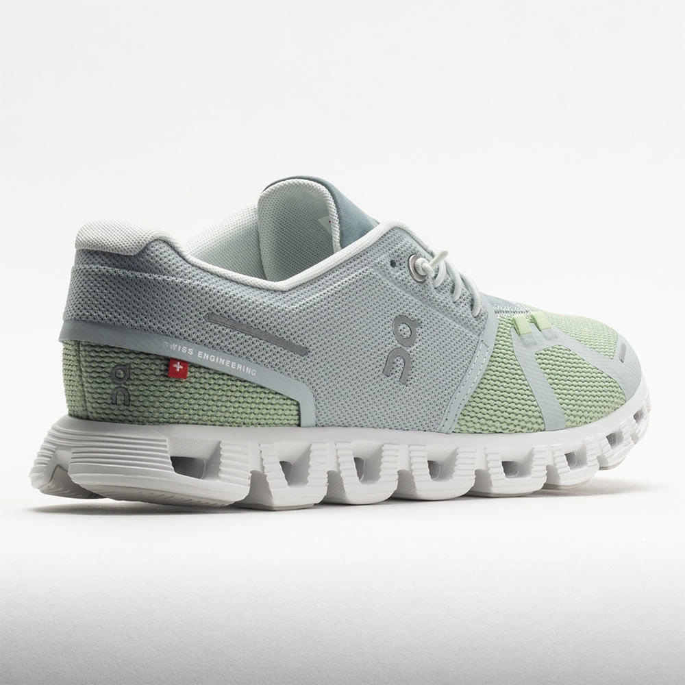 On Running On Cloud 5 Combo Women's Glacier/Meadow 8 On Running On Cloud 5 Combo Women's Glacier/Meadow - Image 6