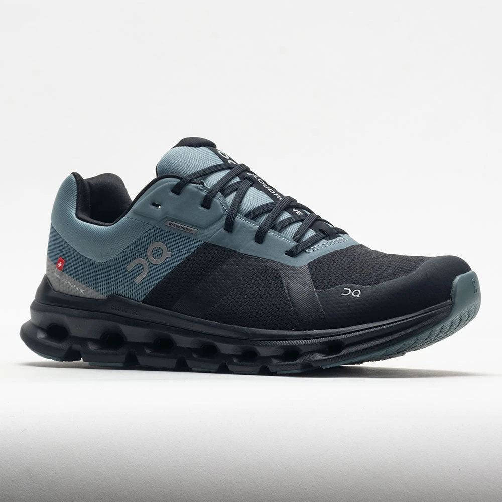 On Running On Cloudrunner Waterproof Men's Black/Tide 7 On Running On Cloudrunner Waterproof Men's Black/Tide - Image 5