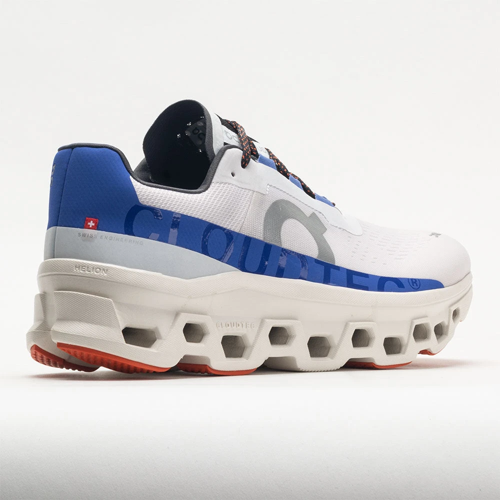 On Running On Cloudmonster Men's Frost/Cobalt 8 On Running On Cloudmonster Men's Frost/Cobalt - Image 6