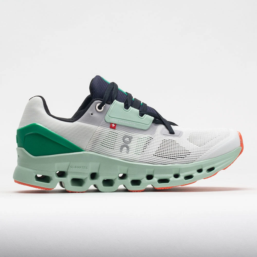 On Running On Cloudstratus Women's Undyed White/Creek 3 On Running On Cloudstratus Women's Undyed White/Creek