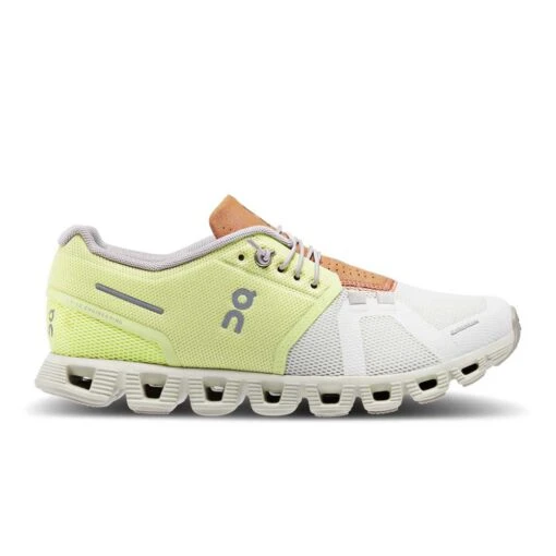On Running Women's Cloud 5 Running Shoe - Hay/Ice - Regular (B) -On Running Store Small PNG 59.98362 cloud 5 ss23 hay ice w g1