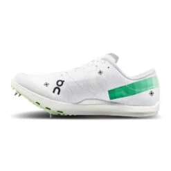 On Running Men's Cloudspike 1500m Track Spike - Undyed White/Mint- Regular (D) -On Running Store hroig5qzknlneqtdujo4