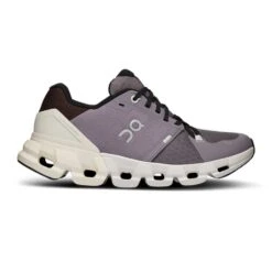 On Running Women's Cloudflyer 4 Running Shoe - Shark/Pearl - Regular (B)