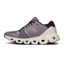On Running Women's Cloudflyer 4 Running Shoe - Shark/Pearl - Regular (B) -On Running Store webimage 4B408FB5 D1A6 40AF A436C78F4D7AD60B
