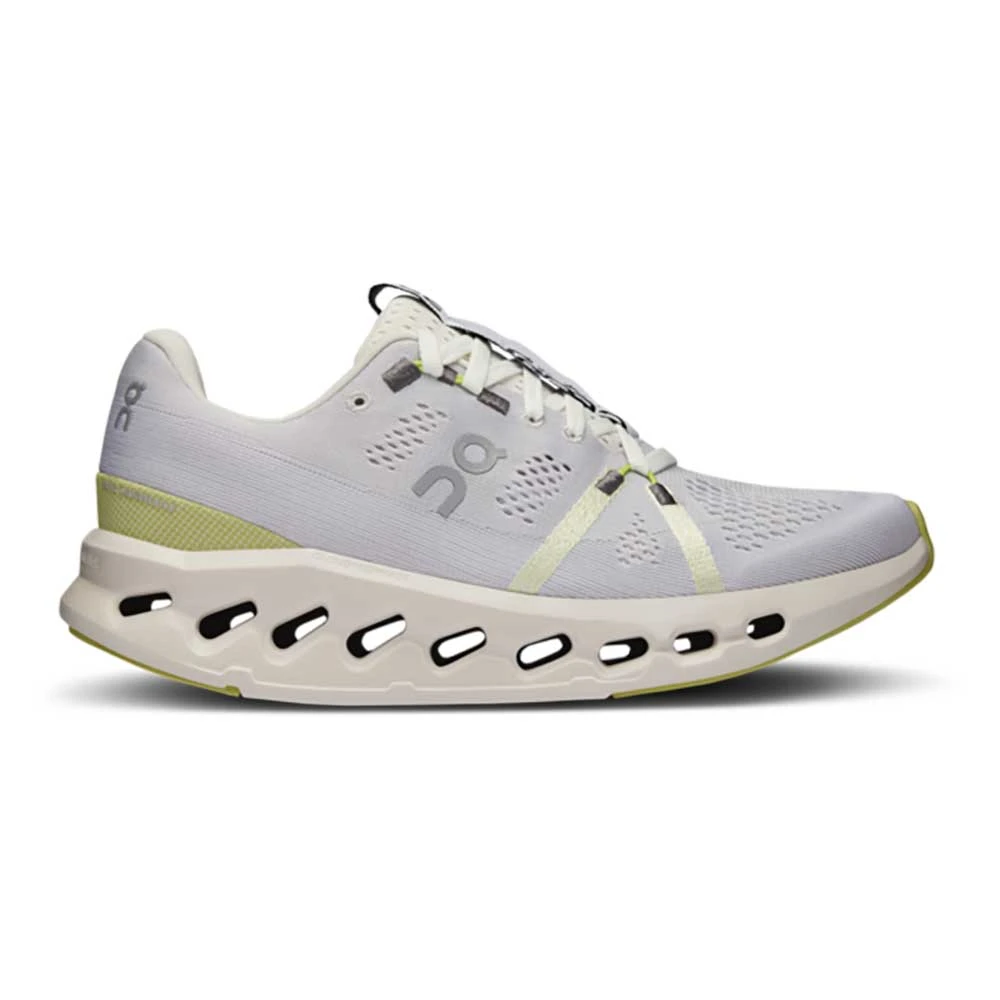 On Running Women's Cloudsurfer Running Shoe - White/Sand - Regular (B) 3 On Running Women's Cloudsurfer Running Shoe - White/Sand - Regular (B)