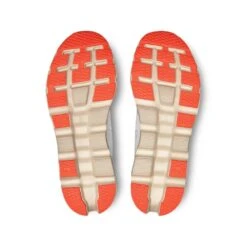 On Running Men's Cloudstratus 3 Running Shoe - Undyed-White/Sand - Regular (D) -On Running Store webimage C7F25739 5C71 4ABE 8E823F0657BA4F11